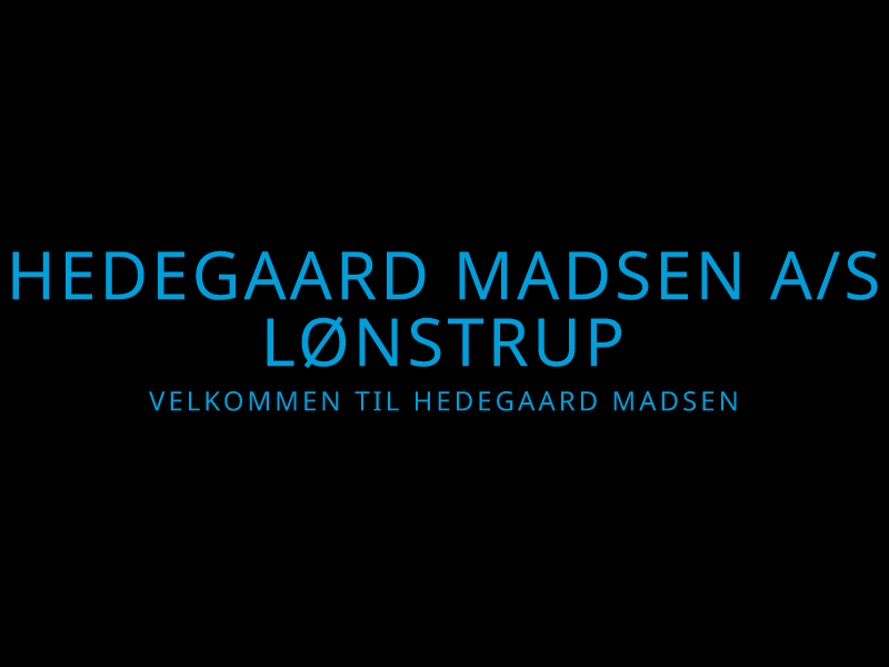 HEDEGAARD MADSEN A/S logo